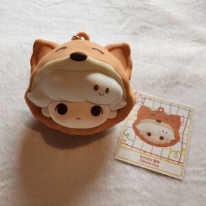 POP MART Pop Bean Pajama Party DIMOO Fox Earphone Bag 🦊